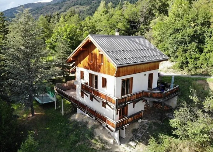 Chalet Serre Chevalier 160m2 9 pers - Sauna, 5 chambres
