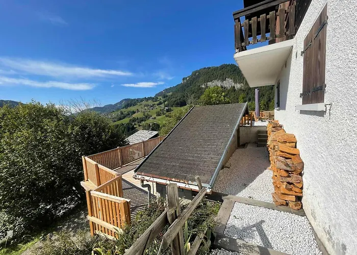 Chalet Cosy A Flumet Pour 8-10 Pers. Avec Cheminee Et Wifi - Fr-1-505-191