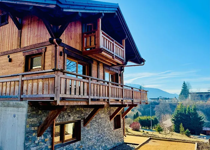Chalet Monarch - Les Carroz - Sauna, Spa & Vue Montagnes