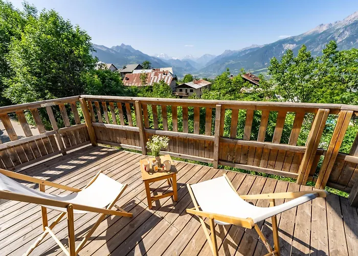 Beau Chalet Moderne 4 Etoiles - Risoul Village -My Lodge