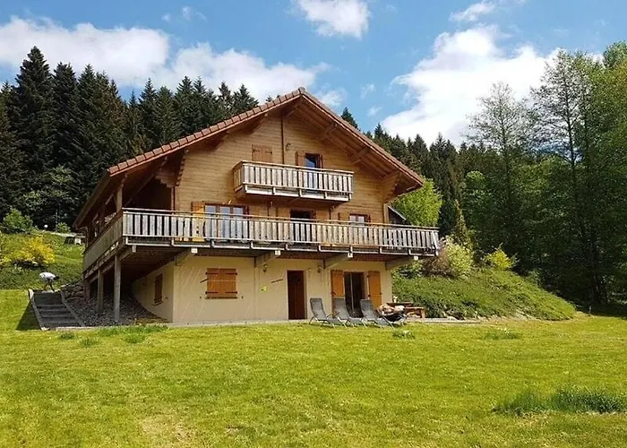Chalet le Boulonnais, 10p avec sauna et balnéo