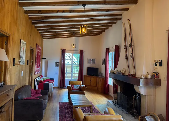 Gourette Grand Chalet pour 10 avec vue magnifique au pied des pistes