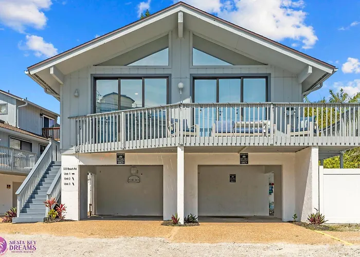 Beach Rd, 300Ft To Beach Access & 500Ft To Siesta Key Village, 2Bdr & Studio