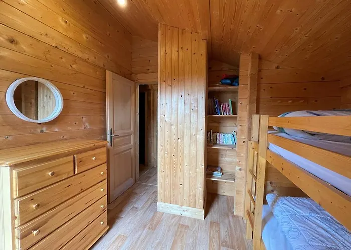 Chalet chaleureux 8 pers, 5 ch, cheminée, proche pistes, Crest-Voland - FR-1-733-5