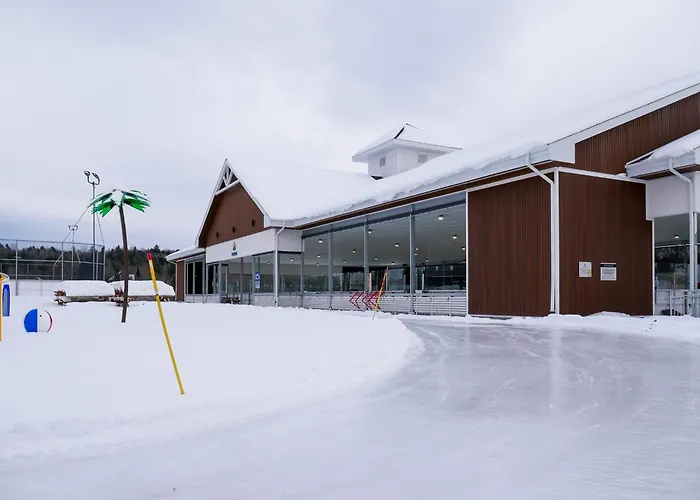 Chalet Memphremagog Ski Spa, Etang