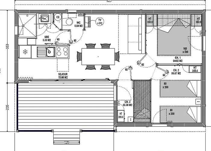 Chalet 4 Pers Pres Des Remontees, Vue Montagne - Fr-1-840-56