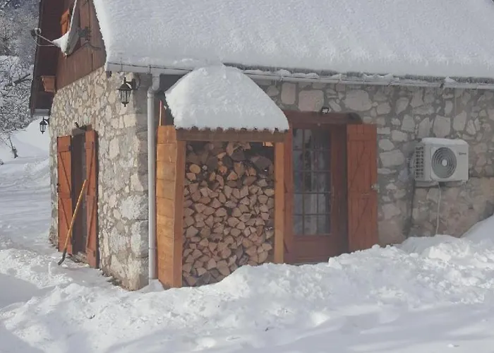 Chalet typique des Pyrénées