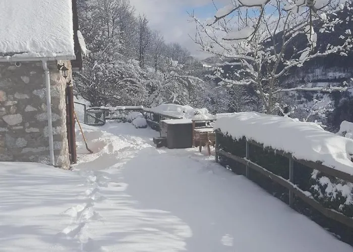 Chalet typique des Pyrénées