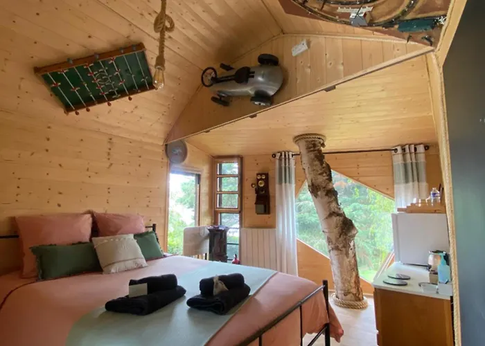 Charmante cabane perchée
