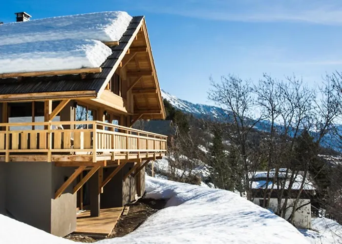 Chalet Luxueux 10 Pers. A Serre Chevalier - Terrasse, Local A Ski, Navette Gratuite - Fr-1-762-18