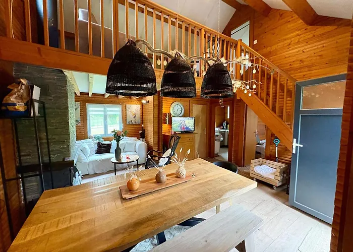 Chalet convivial avec vue sur la rivière - 62 m²