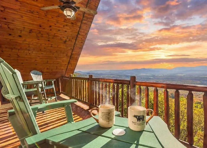 Luxury Log Cabin - Mountain Views - 2 King Suites - Sauna & Firepit - 15 Miles To National Park