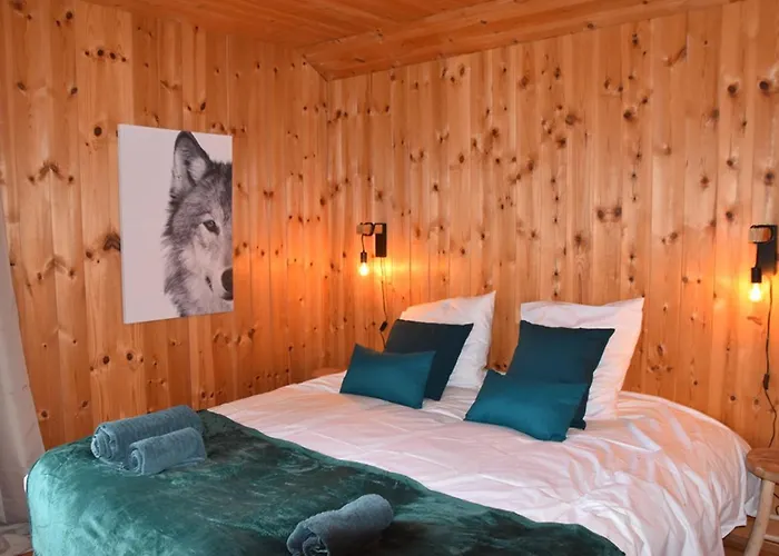 Chalet Confort A Montgenevre Avec Wifi Et Cheminee - Fr-1-266-258