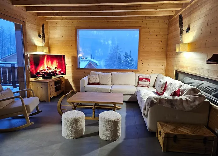 Chalet La Taniere 14 Pers - Piscine Chauffee Et Sauna - Vars Saint Marcellin