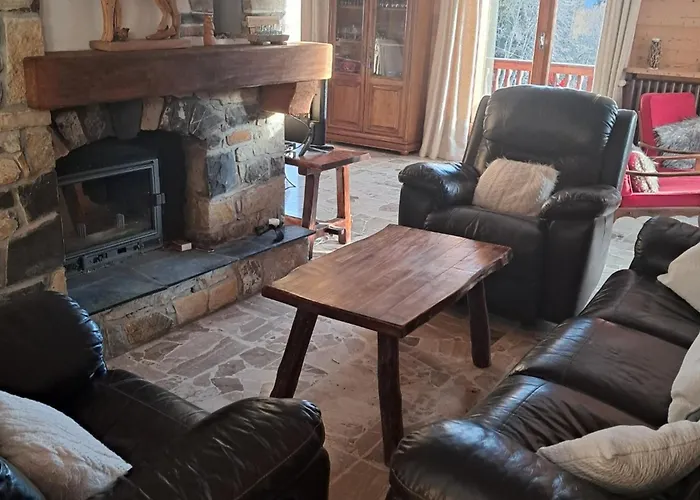 Chalet Calme A Abondance, 4 Chambres, Cheminee
