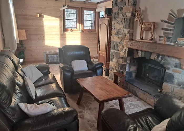 Chalet calme à Abondance, 4 chambres, cheminée - FR-1-692-21