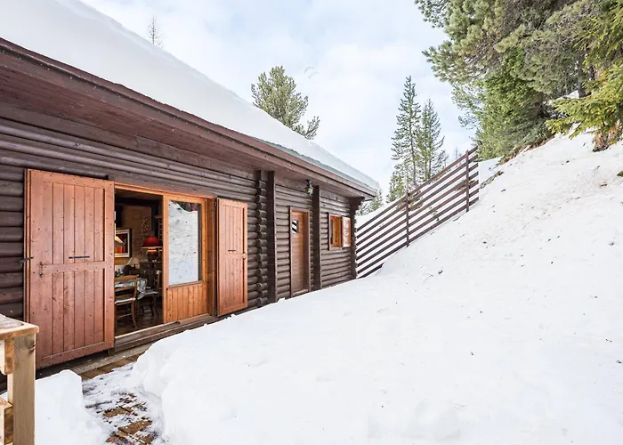 Chalet chaleureux proche des pistes, balcon et WiFi - FR-1-455-227