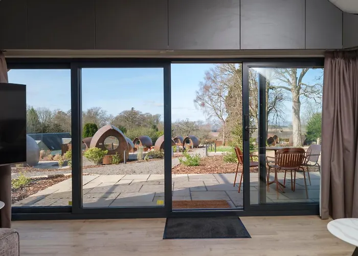 Luxury Pods At Murrayshall Estate