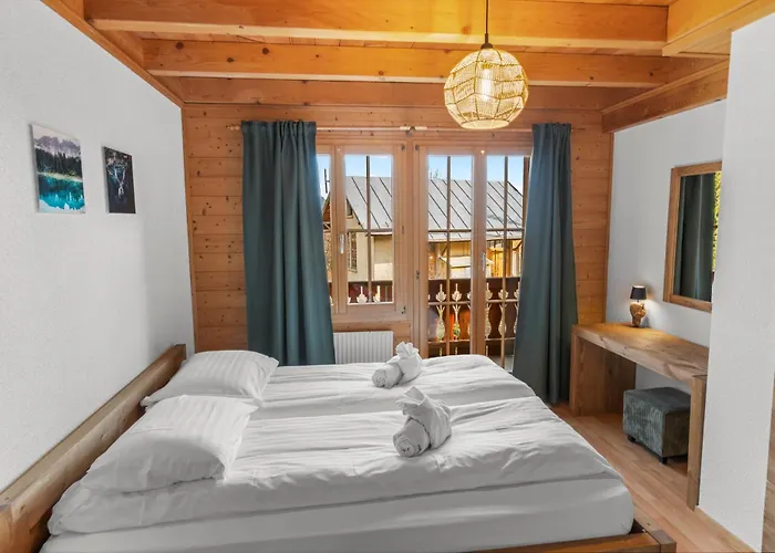 Demi-Chalet Familial Au Calme Avec Magnifique Vue