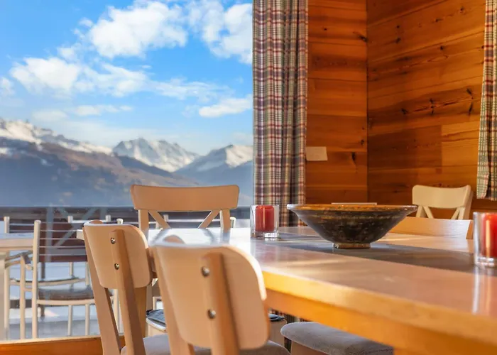Chalet La Frenaie A Anzere Avec Vue Sur Les Alpes