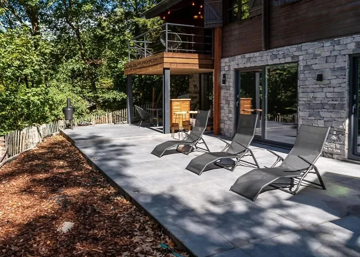 Chalet In The Woods With Nordic Bath