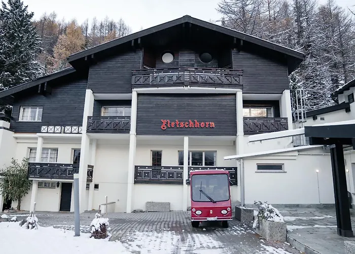 Waldhotel Fletschhorn Private Whole Hotel In Saas-Fee 360 Alpine Views & Sauna