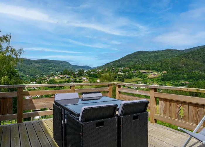 Chalet Le Brusyna Avec Jacuzzi