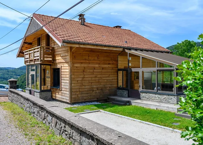 Chalet le Brusyna avec jacuzzi