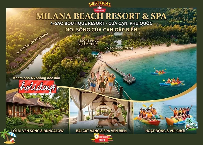 Milana Beach Resort & Spa Phu Quoc - Formely Chez Carole Beach Resort And Spa