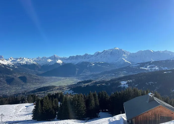 Face au Mont Blanc, plein sud