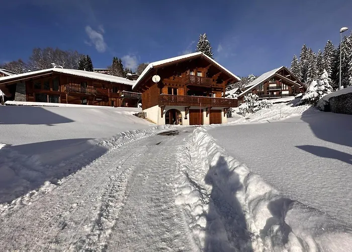 Chalet 4 chambres, 9 pers, pied des pistes, garage 2 voitures - FR-1-572-279
