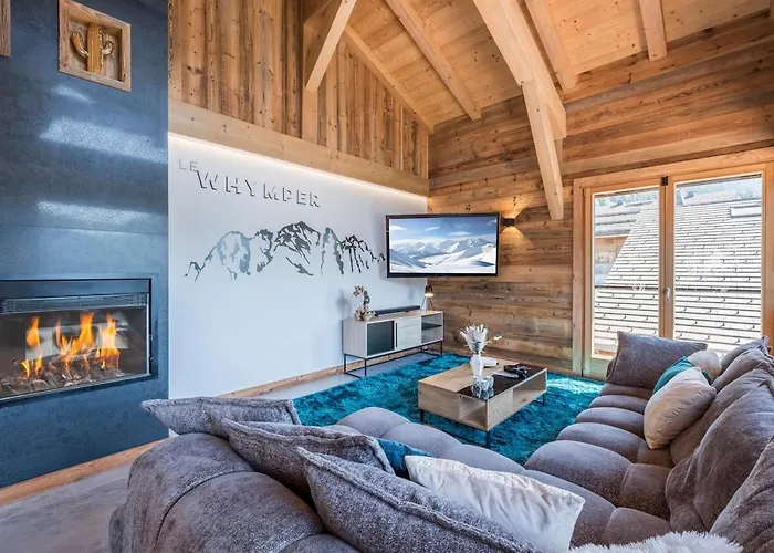 Chalet Familial Le Whymper 5 Etoiles Spa Sauna Chatel