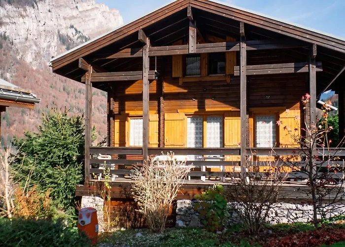 Chalet de 2 chambres avec terrasse amenagee a Sixt Fer a Cheval