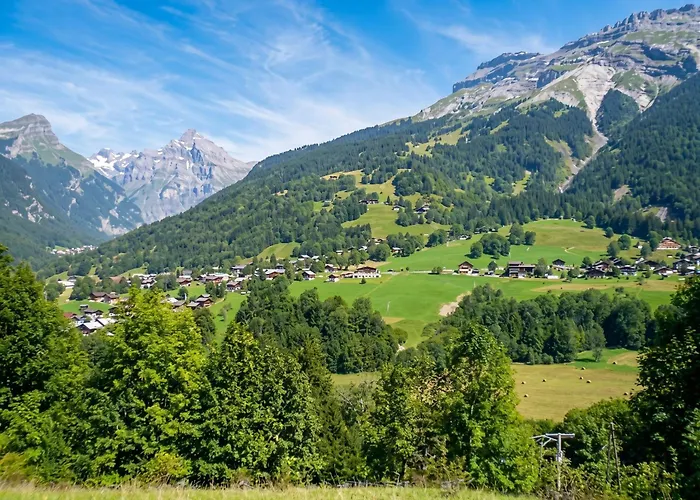 Chalet de 2 chambres avec terrasse amenagee a Sixt Fer a Cheval