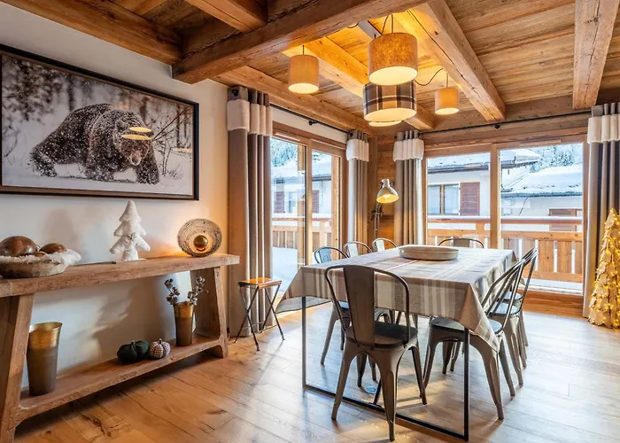 Demi-Chalet Au Coeur Du Village, Vue Montagnes - 12 Pers. - Fr-1-459-238