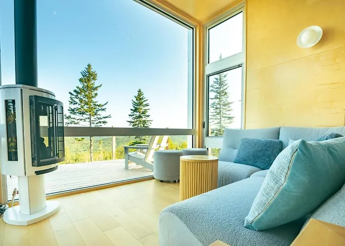 Dun - Panoramic View With Spa Near Quebec City