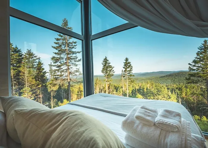 Dun - Panoramic View With Spa Near Quebec City