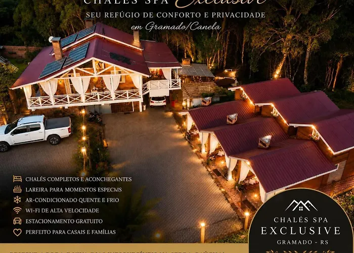 Chales Spa Exclusive - Localizado Proximo Do Centro