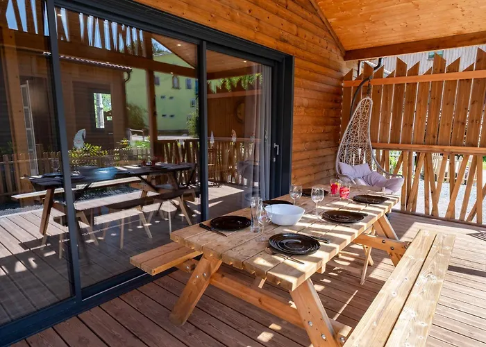 Chalet Le Jutékia avec Spa privé