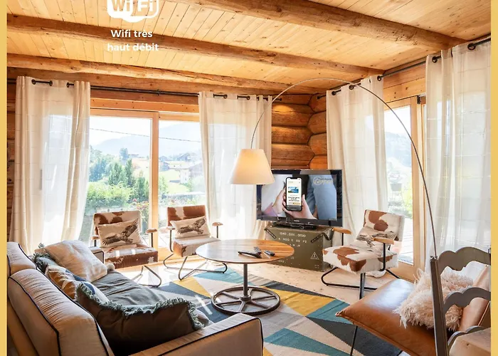 Chalet Rondin I T4 I Belleveaux