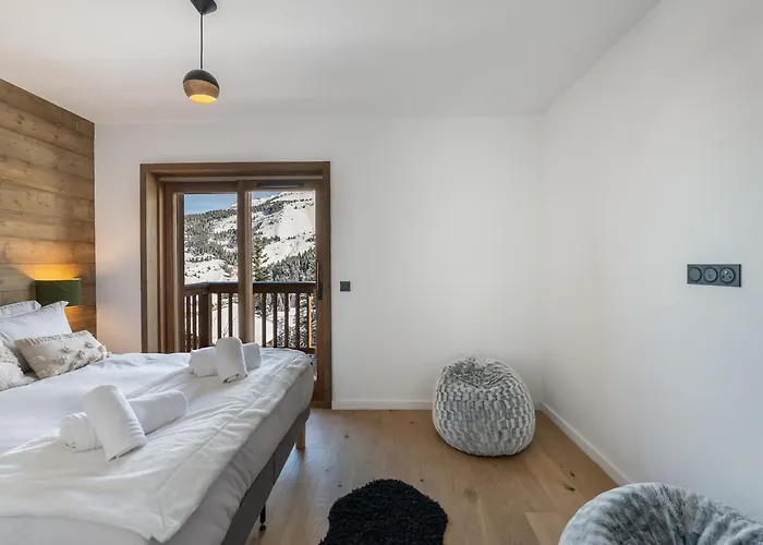 Chalet Moderne A Meribel, Proche Pistes Avec Parking