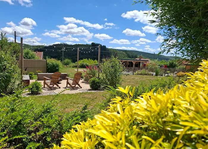Chalet familial avec piscine chauffée, jeux et brasero- Morvan
