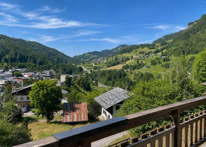 Residence Chez Simone - Chalet Simone Avec Vue Sur Un Village Typique Du Val D'Arly Mae-6374