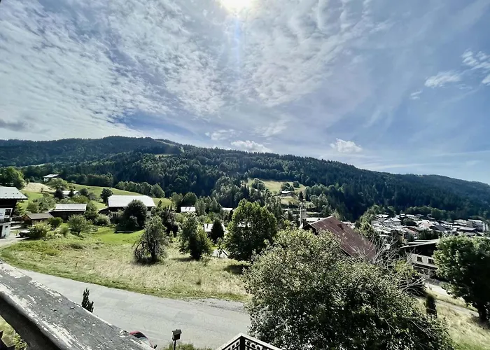 Residence Chez Simone - Chalet Simone Avec Vue Sur Un Village Typique Du Val D'Arly Mae-6374