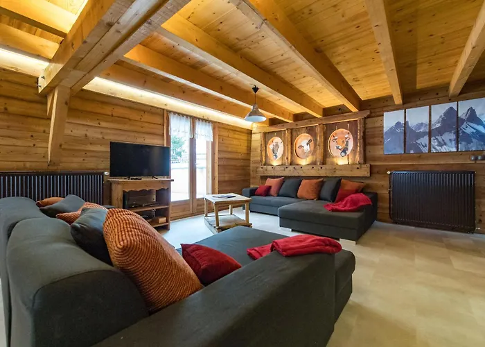 Chalet montagnard 15 personnes - proche du centre du village