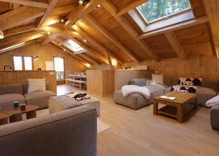 Chalet Neuf 7 Chambres - Jacuzzi Sauna - 12 A 14 Pers. Titania