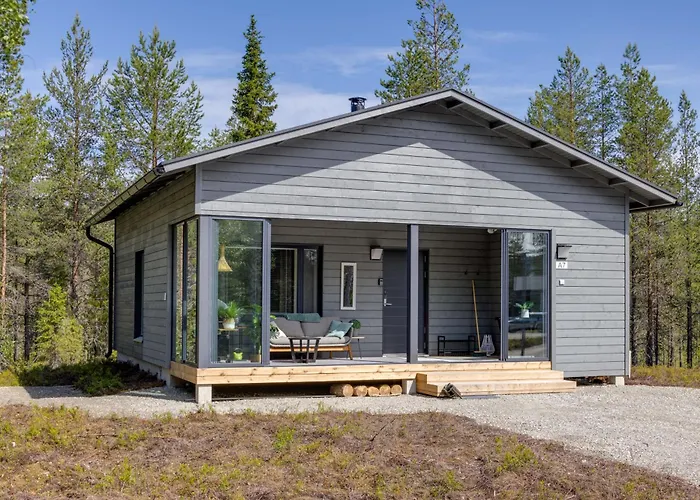 Villa Karhukoto Ruka Center 3,5 Km Incl Wifi, Ac, Fireplace, Sauna