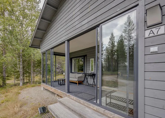 Villa Karhukoto Ruka Center 3,5 Km Incl Wifi, Ac, Fireplace, Sauna