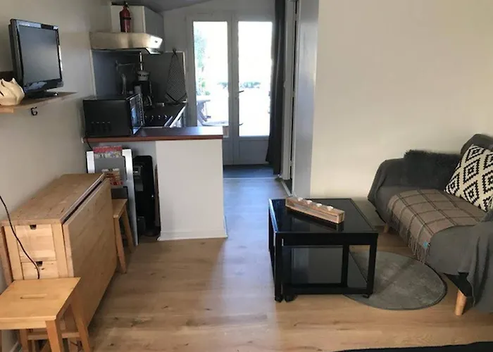 Hôtel accueillant les animaux: Studio indépendant près cap canaille avec terrasse