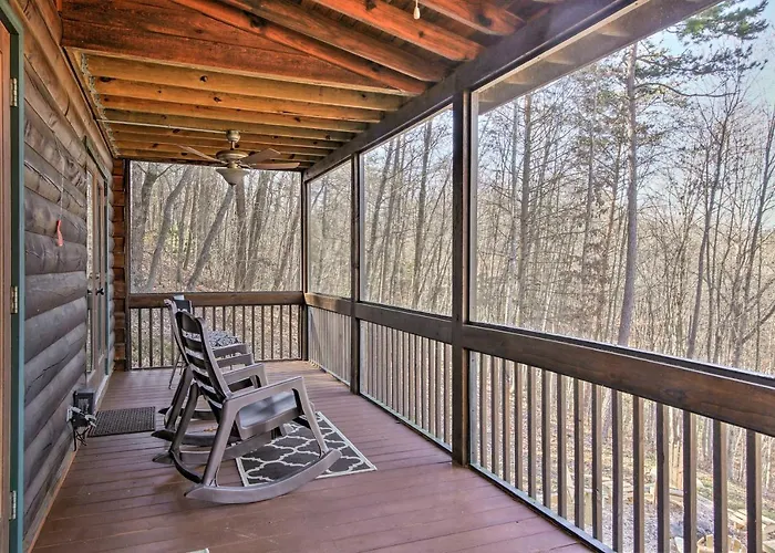 Deer Park Cabin! Blue Ridge Home With Hot Tub And Views